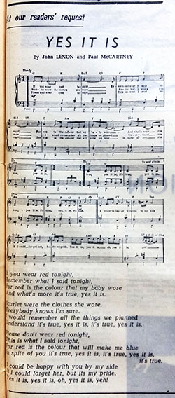 Yes It Is. Газета The Moscow News № 50 (2726) от 11 декабря 1976 года